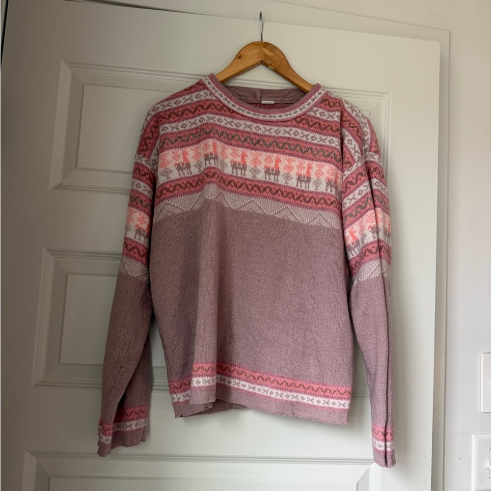 100% Wool Sweater Ecuador